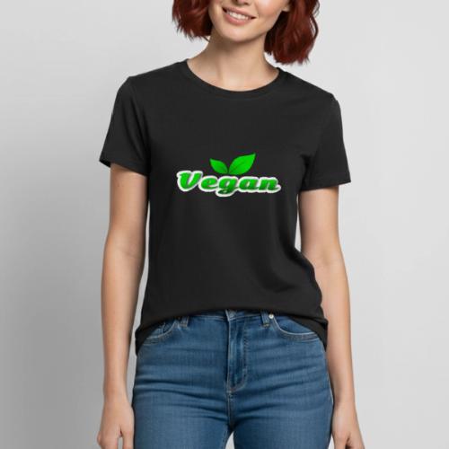 Pure Vegan Leaves - Heavyweight Unisex T-Shirt by Gildan