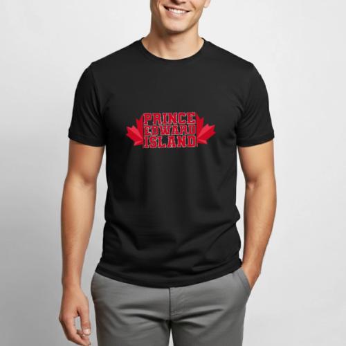 Prince Edward Island with maple leaf - Heavyweight Unisex T-Shirt by Gildan