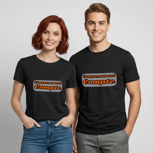 Every moment counts - Heavyweight Unisex T-Shirt by Gildan