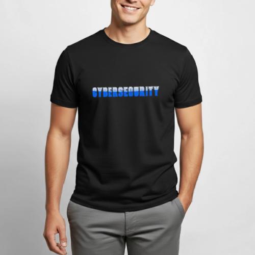 Cybersecurity Word Art Design - Heavyweight Unisex T-Shirt by Gildan