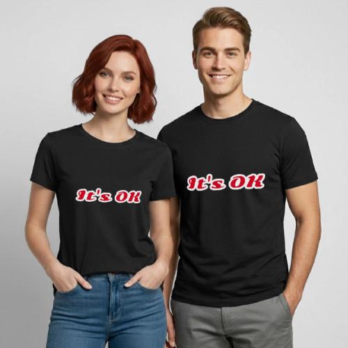 It’s OK Statement - Heavyweight Unisex T-Shirt by Gildan