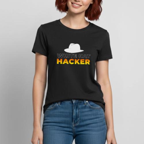 White Hat Hacker - Heavyweight Unisex T-Shirt by Gildan