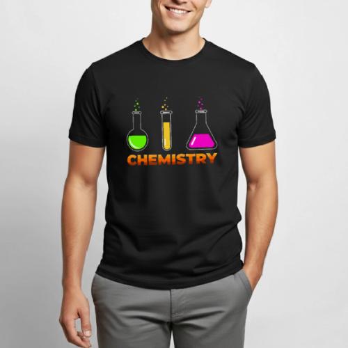 Chemistry: Elements in Motion - Heavyweight Unisex T-Shirt by Gildan