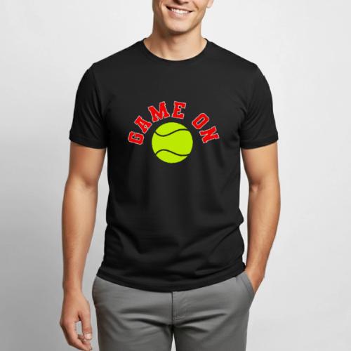 Game On Tennis - Heavyweight Unisex T-Shirt by Gildan