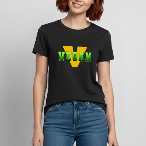 Vegan Energy V - Heavyweight Unisex T-Shirt by Gildan