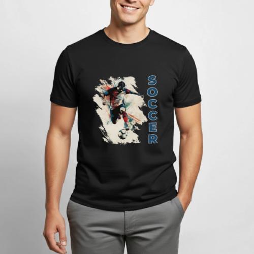 Soccer Power Move - Heavyweight Unisex T-Shirt by Gildan