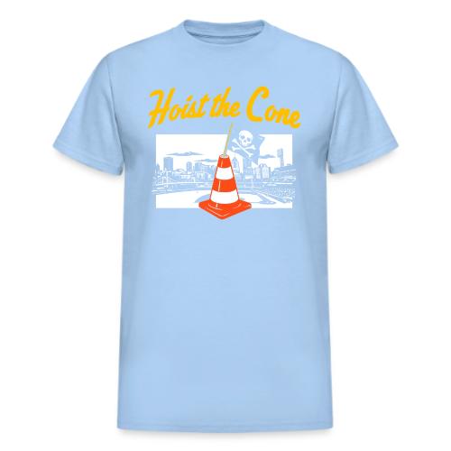 Hoist The Cone - Heavyweight Unisex T-Shirt by Gildan
