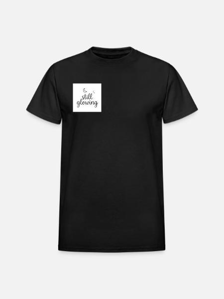 Still Glowing - Heavyweight Unisex T-Shirt by Gildan - black