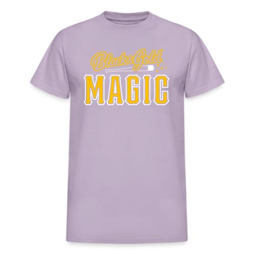 Black & Gold Magic - Heavyweight Unisex T-Shirt by Gildan