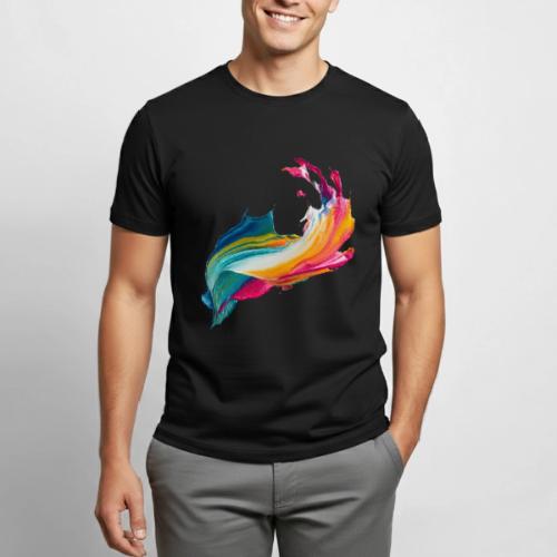 Spectrum Stream - Heavyweight Unisex T-Shirt by Gildan