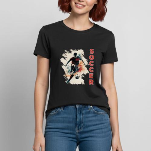 Soccer Blaze - Heavyweight Unisex T-Shirt by Gildan
