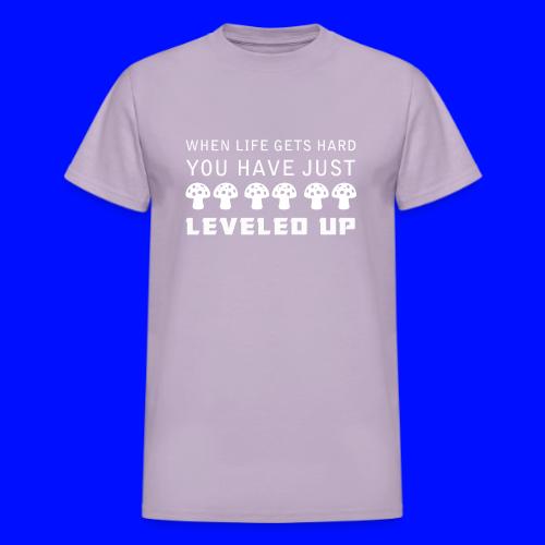 Level Up - Heavyweight Unisex T-Shirt by Gildan