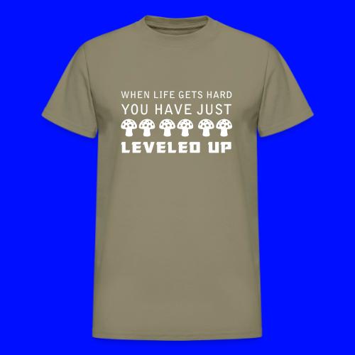 Level Up - Heavyweight Unisex T-Shirt by Gildan