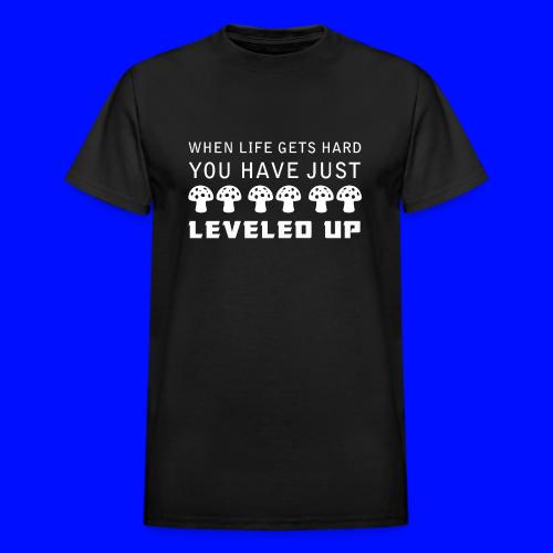Level Up - Heavyweight Unisex T-Shirt by Gildan