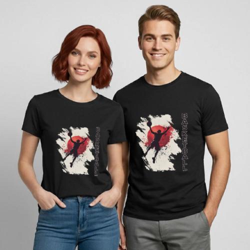 Basketball Heights - Heavyweight Unisex T-Shirt by Gildan