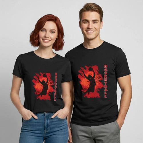 Basketball Soul - Heavyweight Unisex T-Shirt by Gildan