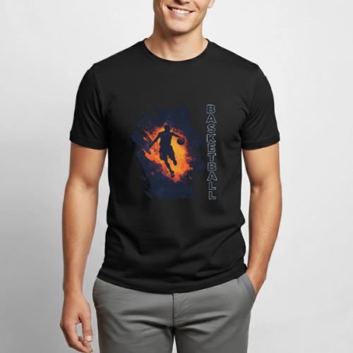 Basketball Focus - Heavyweight Unisex T-Shirt by Gildan