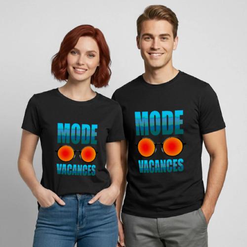 Vacation Mode Enabled - Heavyweight Unisex T-Shirt by Gildan