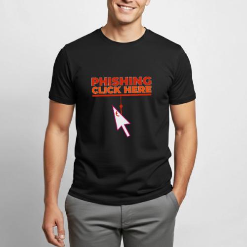 Phishing: Hooked by Deception - Heavyweight Unisex T-Shirt by Gildan