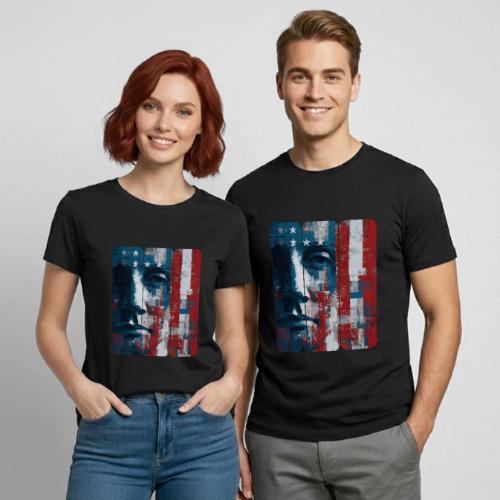 American Echoes - Heavyweight Unisex T-Shirt by Gildan