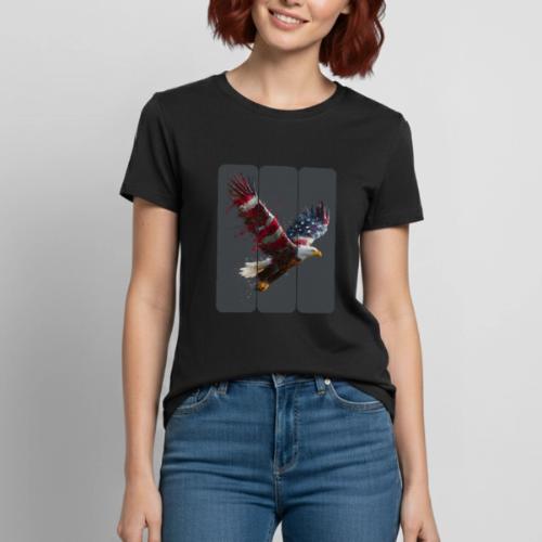 USA: Freedom in Flight - Heavyweight Unisex T-Shirt by Gildan