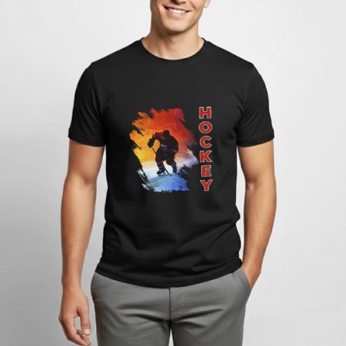 Hockey Energy - Heavyweight Unisex T-Shirt by Gildan