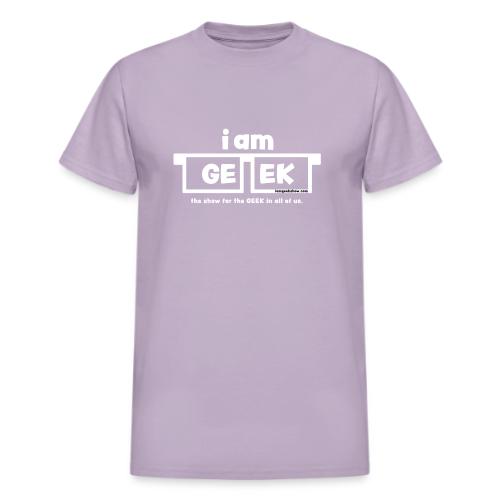 iamGEEK classic White - Heavyweight Unisex T-Shirt by Gildan