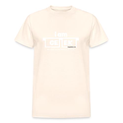 iamGEEK classic White - Heavyweight Unisex T-Shirt by Gildan
