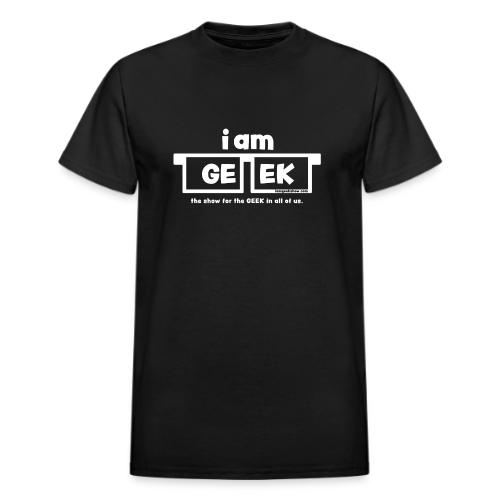 iamGEEK classic White - Heavyweight Unisex T-Shirt by Gildan