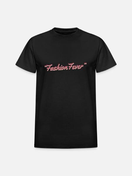 "FashionFever" 1 - Heavyweight Unisex T-Shirt by Gildan - black
