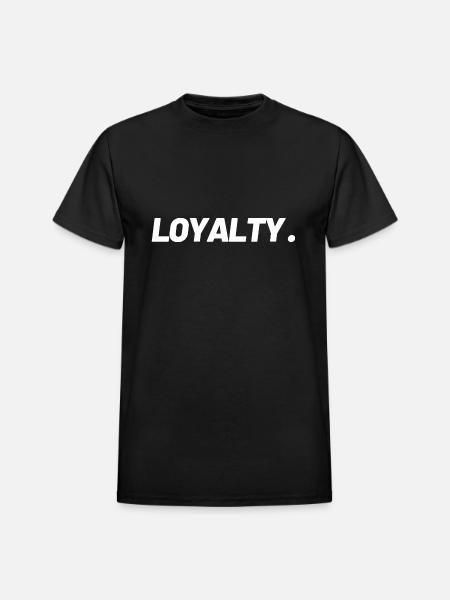 Loyalty - Heavyweight Unisex T-Shirt by Gildan - black