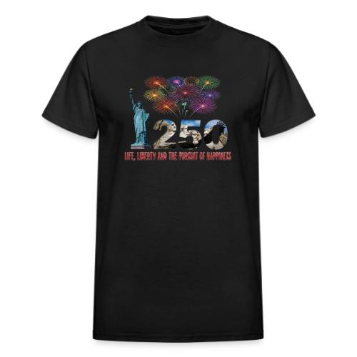 250 Years USA - Heavyweight Unisex T-Shirt by Gildan