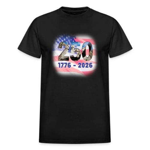1776 - 2026 | 250 Years USA - Heavyweight Unisex T-Shirt by Gildan