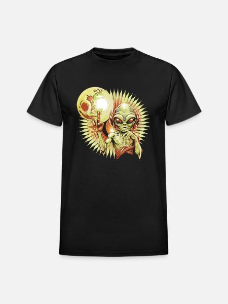 IlluminET20 - Heavyweight Unisex T-Shirt by Gildan - black