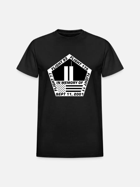 911 - Heavyweight Unisex T-Shirt by Gildan - black
