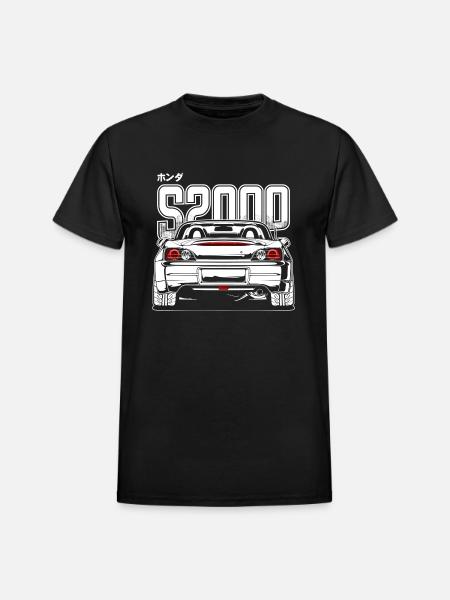 S2000 Ap2abcdabcdabcdwhite Print - Heavyweight Unisex T-Shirt by Gildan - black