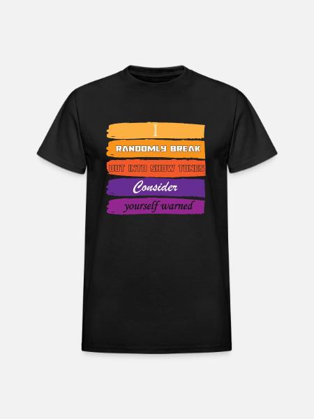 NORMAL - Heavyweight Unisex T-Shirt by Gildan - black