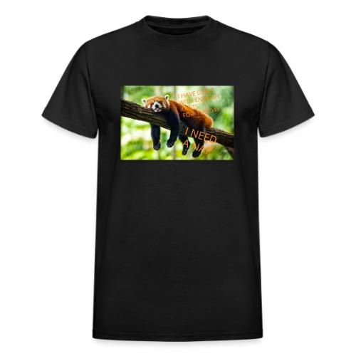Fox napping meme - Heavyweight Unisex T-Shirt by Gildan