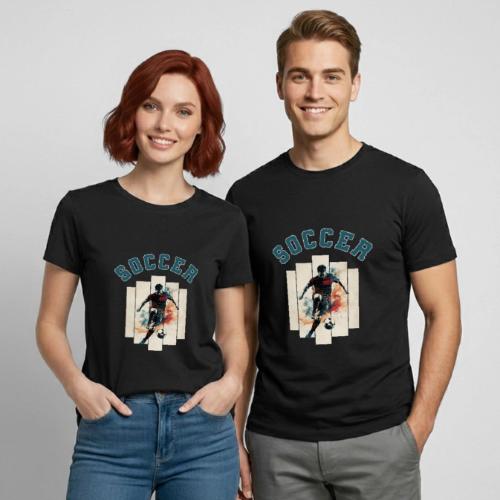 Soccer Mode On - Heavyweight Unisex T-Shirt by Gildan