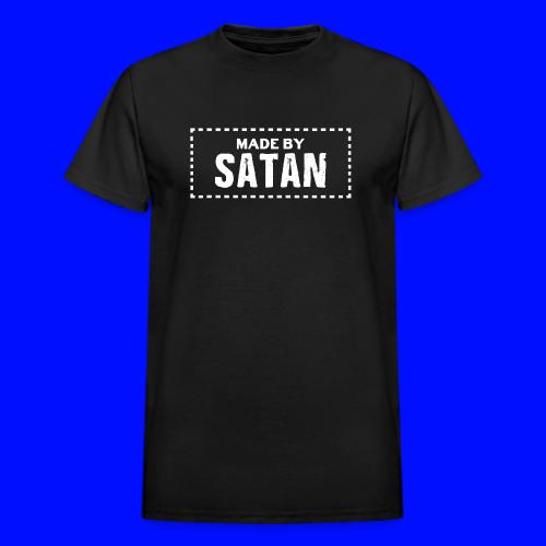 Made by SATAN - Heavyweight Unisex T-Shirt by Gildan