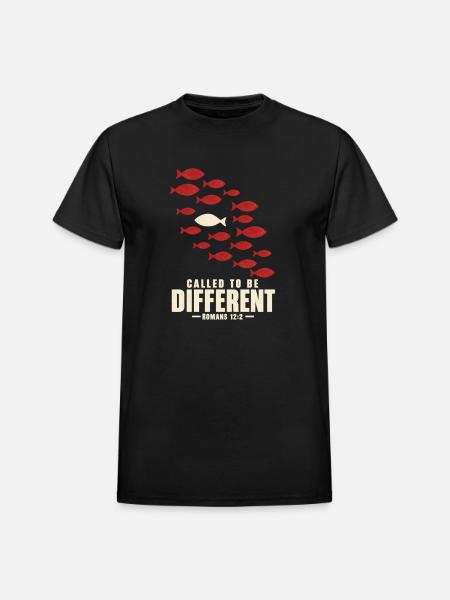 Called to Be Different - Heavyweight Unisex T-Shirt by Gildan - black