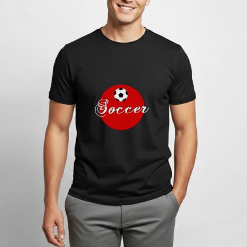 Soccer: Goal Circle - Heavyweight Unisex T-Shirt by Gildan