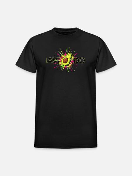 VARENO - URBAN SPLIT - Heavyweight Unisex T-Shirt by Gildan - black