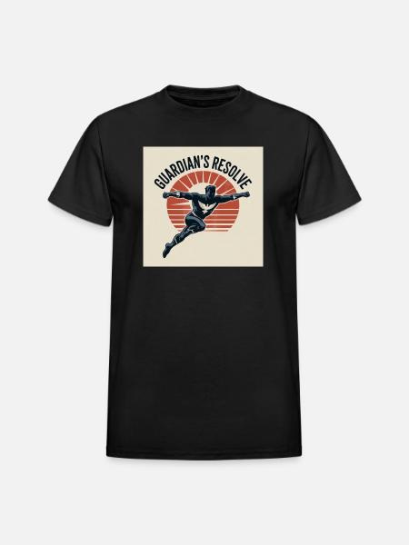 Guardians Resolve - Heavyweight Unisex T-Shirt by Gildan - black