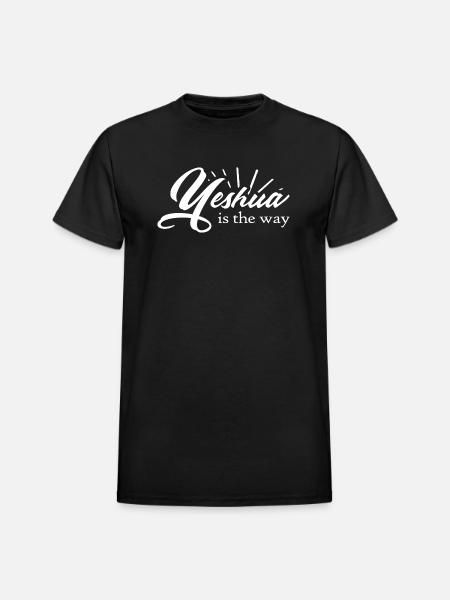 Yeshua Is The Way - Heavyweight Unisex T-Shirt by Gildan - black