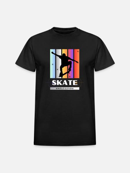 Skate Artistry Apparel - Heavyweight Unisex T-Shirt by Gildan - black
