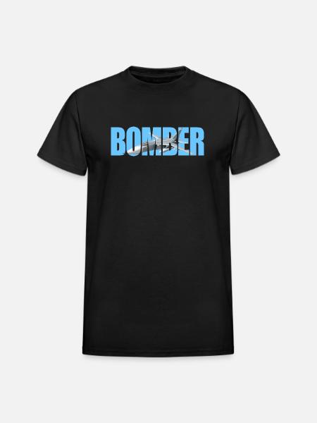 Bomber Su-24 - Heavyweight Unisex T-Shirt by Gildan - black