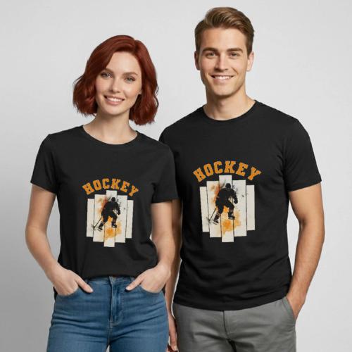 Hockey Grind - Heavyweight Unisex T-Shirt by Gildan