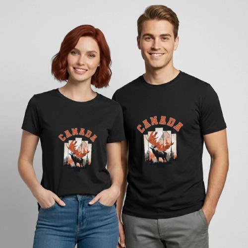 Great Canadian Outdoors - Heavyweight Unisex T-Shirt by Gildan