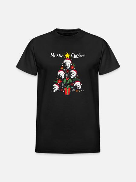 MERRY CHRISTMAS AA3 - Heavyweight Unisex T-Shirt by Gildan - black